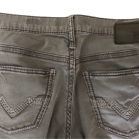 BKE The Buckle Jake Straight Leg Pant Sz 32X29 Gray Cotton Stretch Casual - Picture 4 of 7